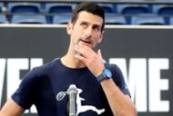 Novak Djokovic at the 2023 Adelaide International previews